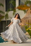 Devi Vol 9 By Aaya Cambric Cotton Readymade Gown Wholesale Clothing Distributors In India